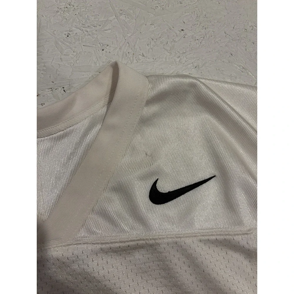 Nike Youth Core Practice Jersey Size Small Team White 852389-100‎ Mesh Football